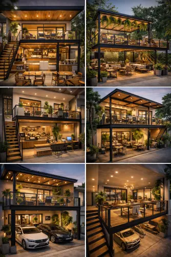 Mezannine Cafe Modern di Bantar Gebang