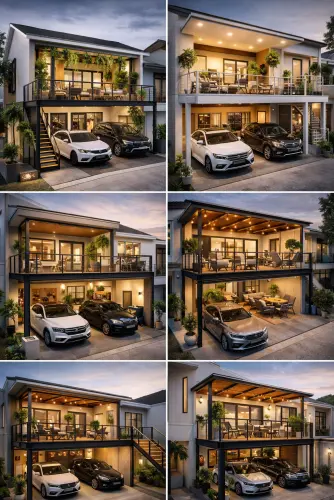 Mezannine Teras Rumah Keren di Bantar Gebang